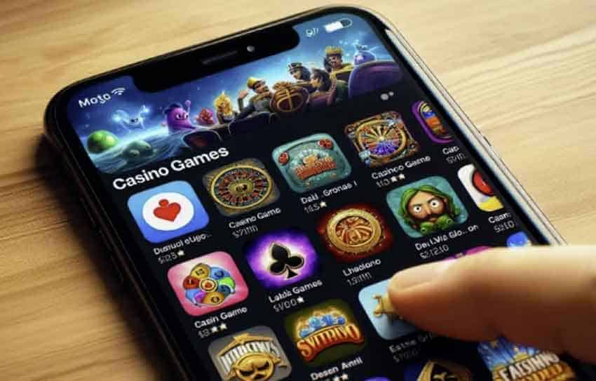 Showcase of BG678 mobile interface displaying user-friendly gaming dashboard